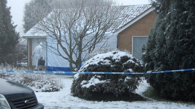 Una Crown's home in Wisbech