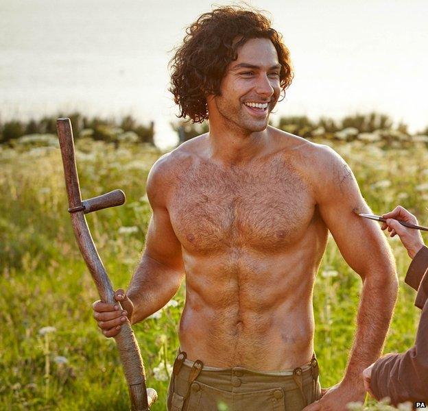 Aidan Turner as Poldark