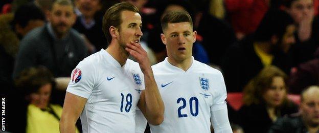 Harry Kane and Ross Barkley