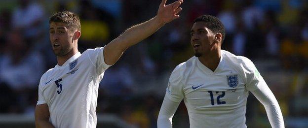 Gary Cahill and Chris Smalling