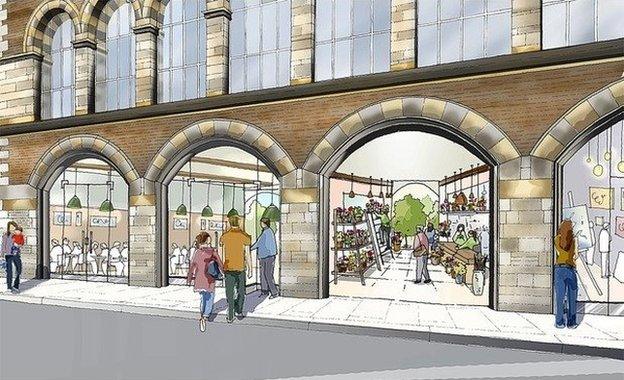 Artist's impression of new Carriageworks