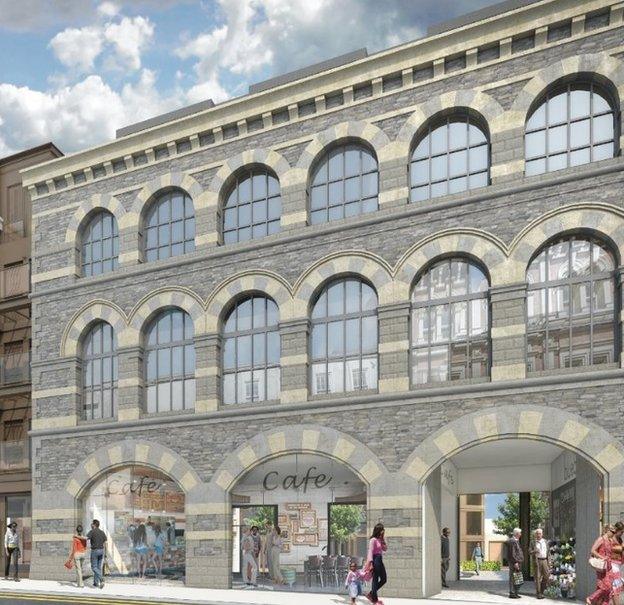 Artist's impression of new Carriageworks