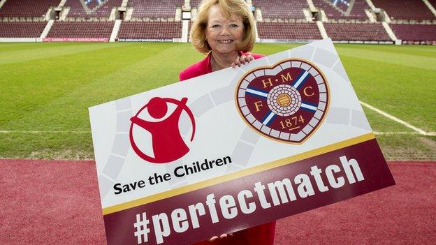 Hearts owner Ann Budge