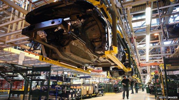 JLR production line at Solihull