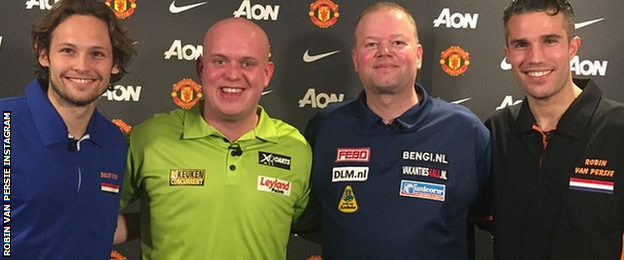 Van Persie, Daley Blind, Michael van Gerwen, Raymond van Barneveld