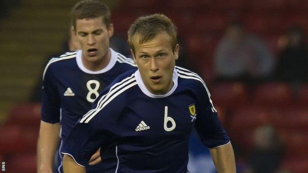 Scott Arfield has only represented Scotland as far as under-21 level