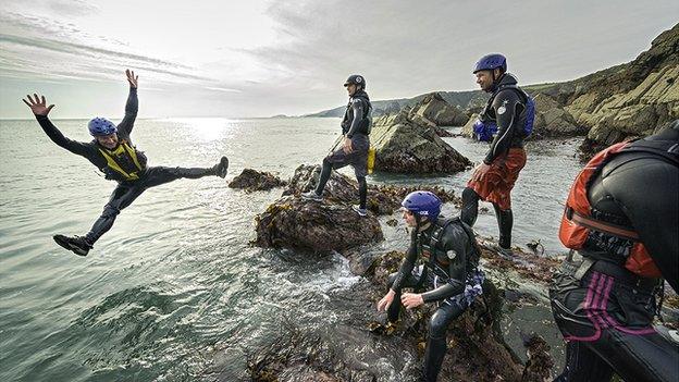 Coasteering