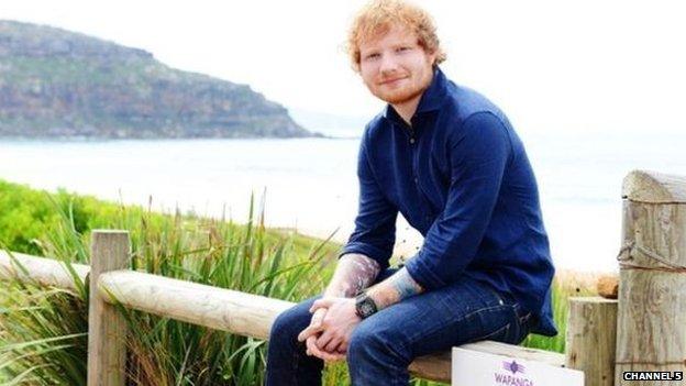 Ed Sheeran on Home and Away