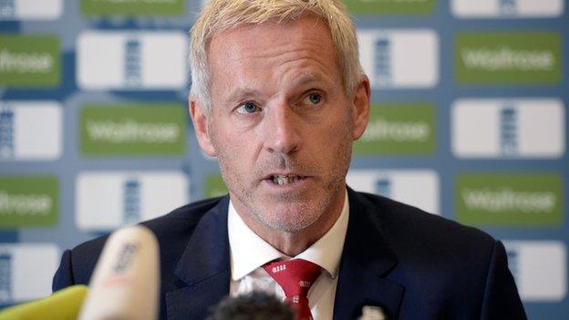 England coach Peter Moores