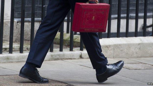 George Osborne's trousers