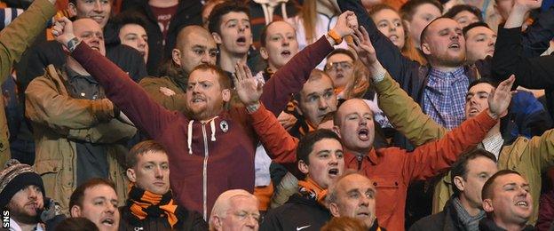 Sections of the Dundee United support have criticised the club