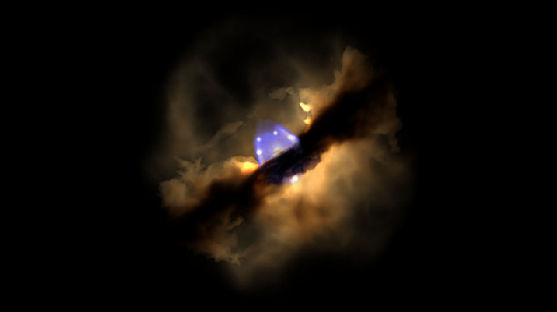 illustration of star formation