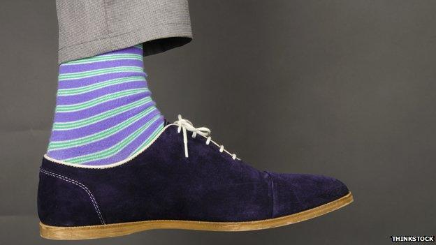 Trousers which don't reach shoes