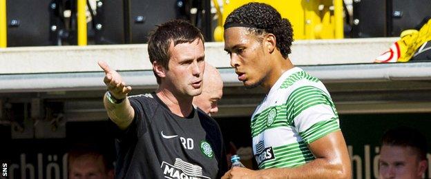 Ronny Deila and Virgil van Dijk