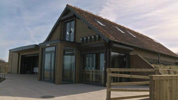 The revamp seabird visitor centre at Bempton Cliffs