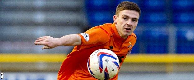 Kilmarnock forward Greg Kiltie