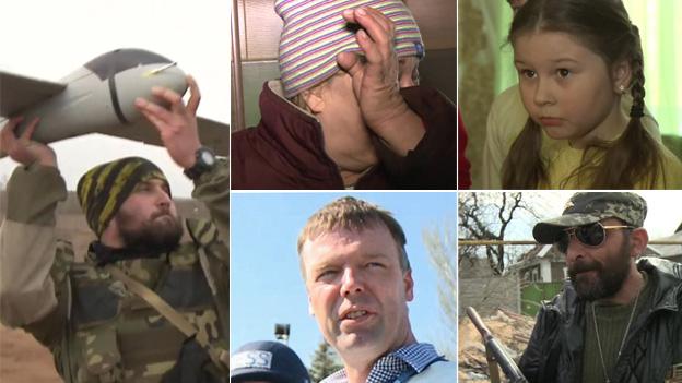 Headshots of interviewees in Ukraine