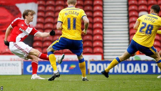 Patrick Bamford scores for Middlesbrough