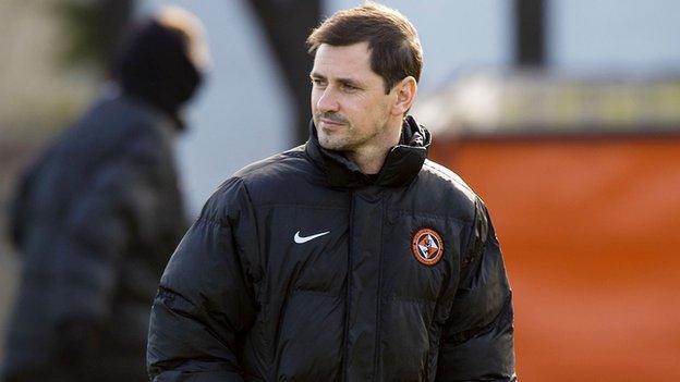 Dundee United manager Jackie McNamara