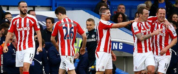 Stoke celebrate