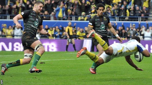 Clermont Auvergne v Northampton