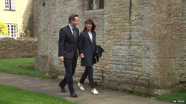 David and Samantha Cameron Easter 2015