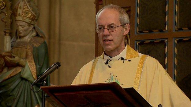 Archbishop of Canterbury Justin Welby