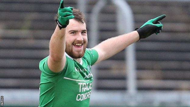 Sean Quigley scored both goals for Fermanagh in the defeat by Clare