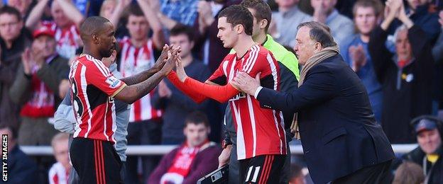 Jermain Defoe and Adam Johnson