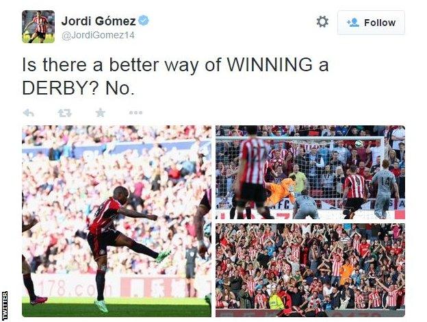 Jordi Gomez Twitter