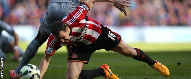 Sunderland captain John O'Shea