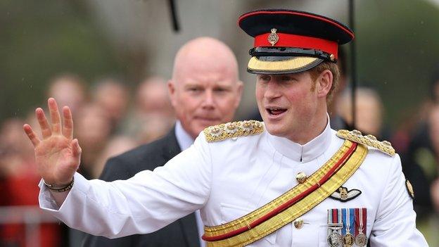 Prince Harry in Australia