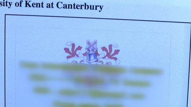 Fake degree certificate