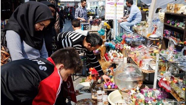 Street market in Tehran (17/03/15)