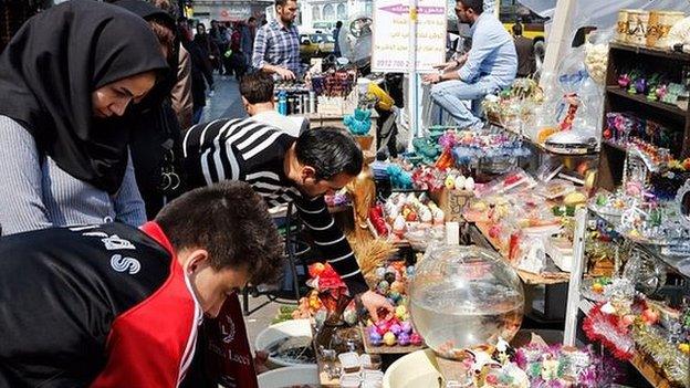 Street market in Tehran (17/03/15)