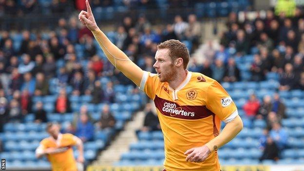 Motherwell's Stephen Pearson