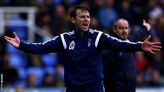 Nottingham Forest manager Dougie Freedman