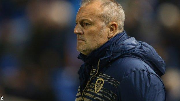 Leeds manager Neil Redfearn