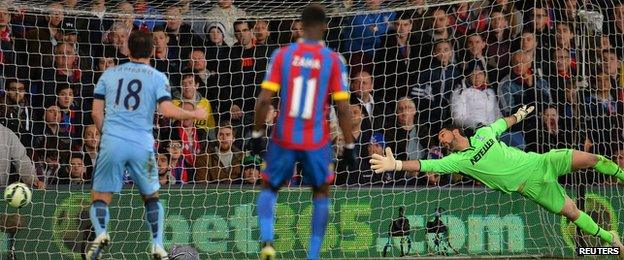 Julian Speroni of Crystal Palace