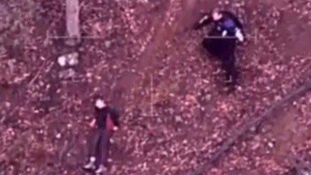 Moment police reached Luke Shambrook