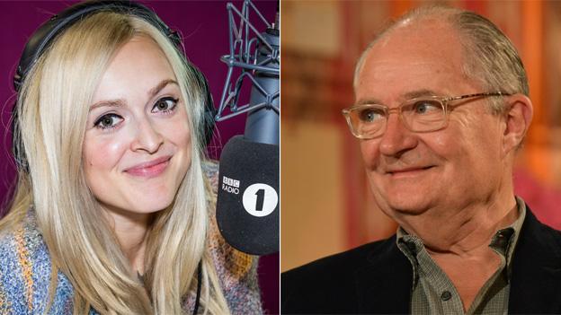 Fearne Cotton and Jim Broadbent