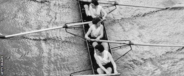 Women's Boat Race in the 1930s