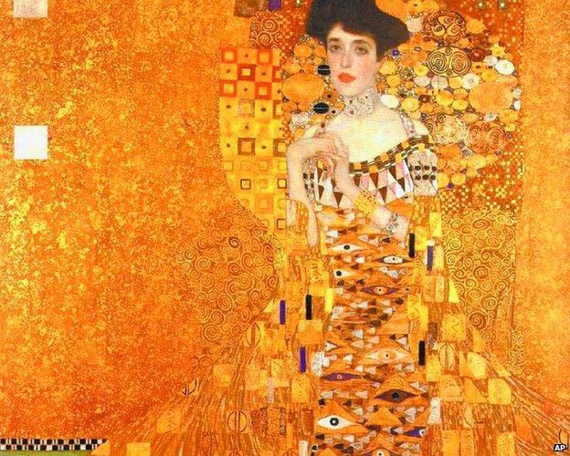 The Lady in Gold by Gustav Klimt