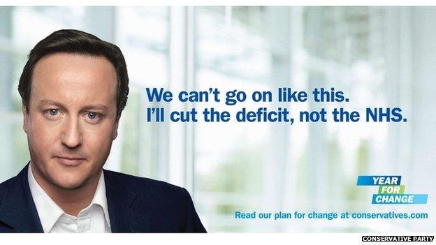 Conservative party election poster 2010