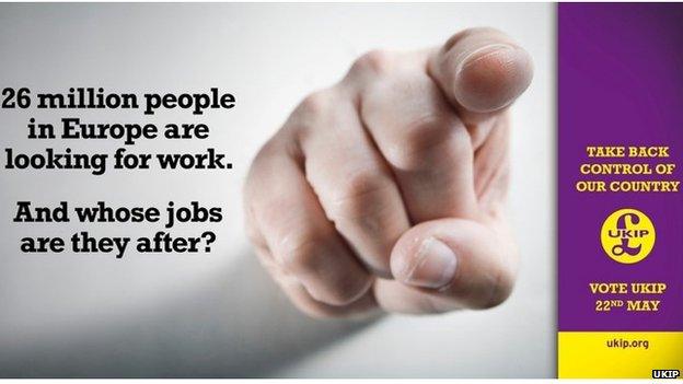 UKIP euro election poster 2014