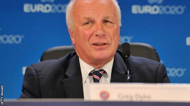 Football Association chairman Greg Dyke