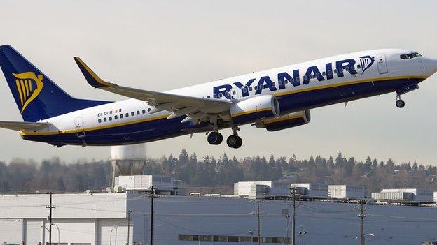 Ryanair plane