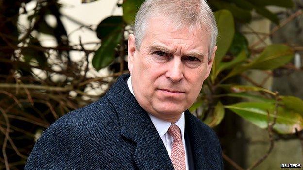 The Duke of York, Prince Andrew