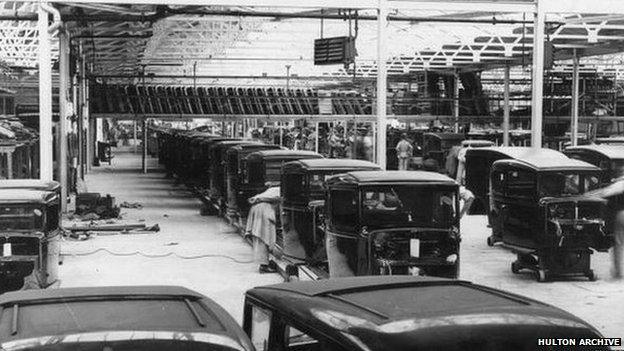 Production line 1930