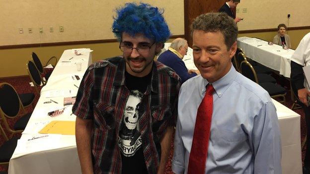 Sigurd Mandell-Zayon with Rand Paul